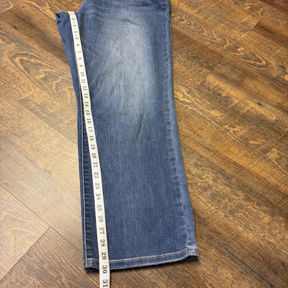 Judy Blue High Waist Straight Denim Jeans Womens 15/32 Stretch Blue JB8602 - Picture 8 of 9